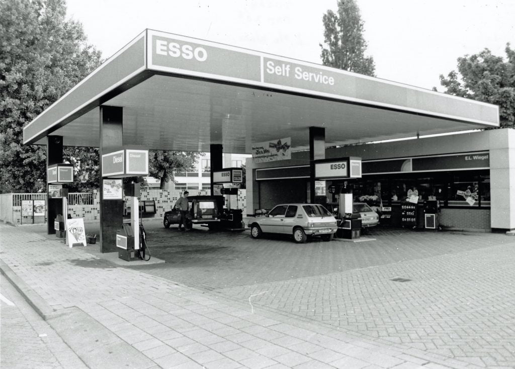 Benzinestation in Zeist