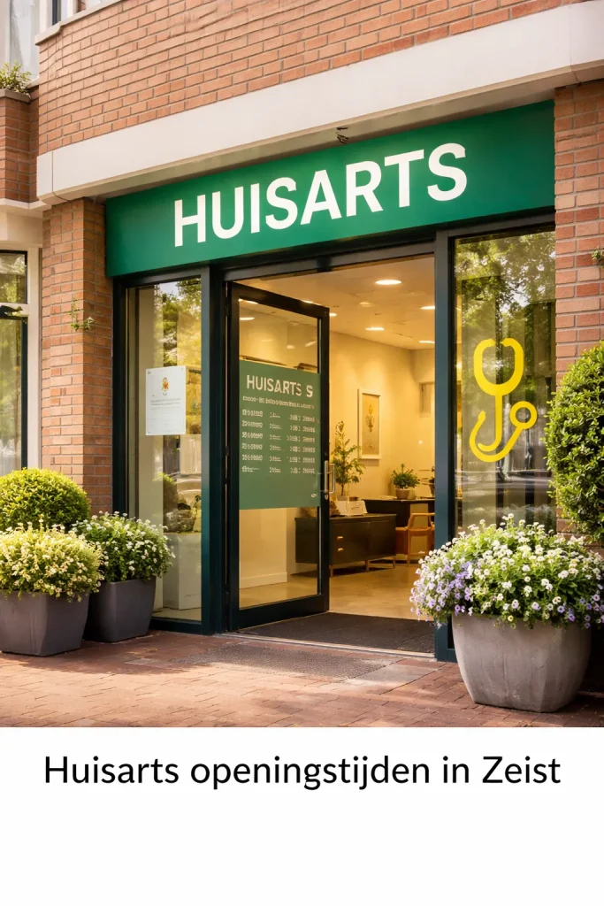 Moderne huisartsenpraktijk in Zeist met een nette en toegankelijke entree.