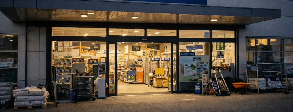 Overzicht van openingstijden van bouwmarkten in Zeist.